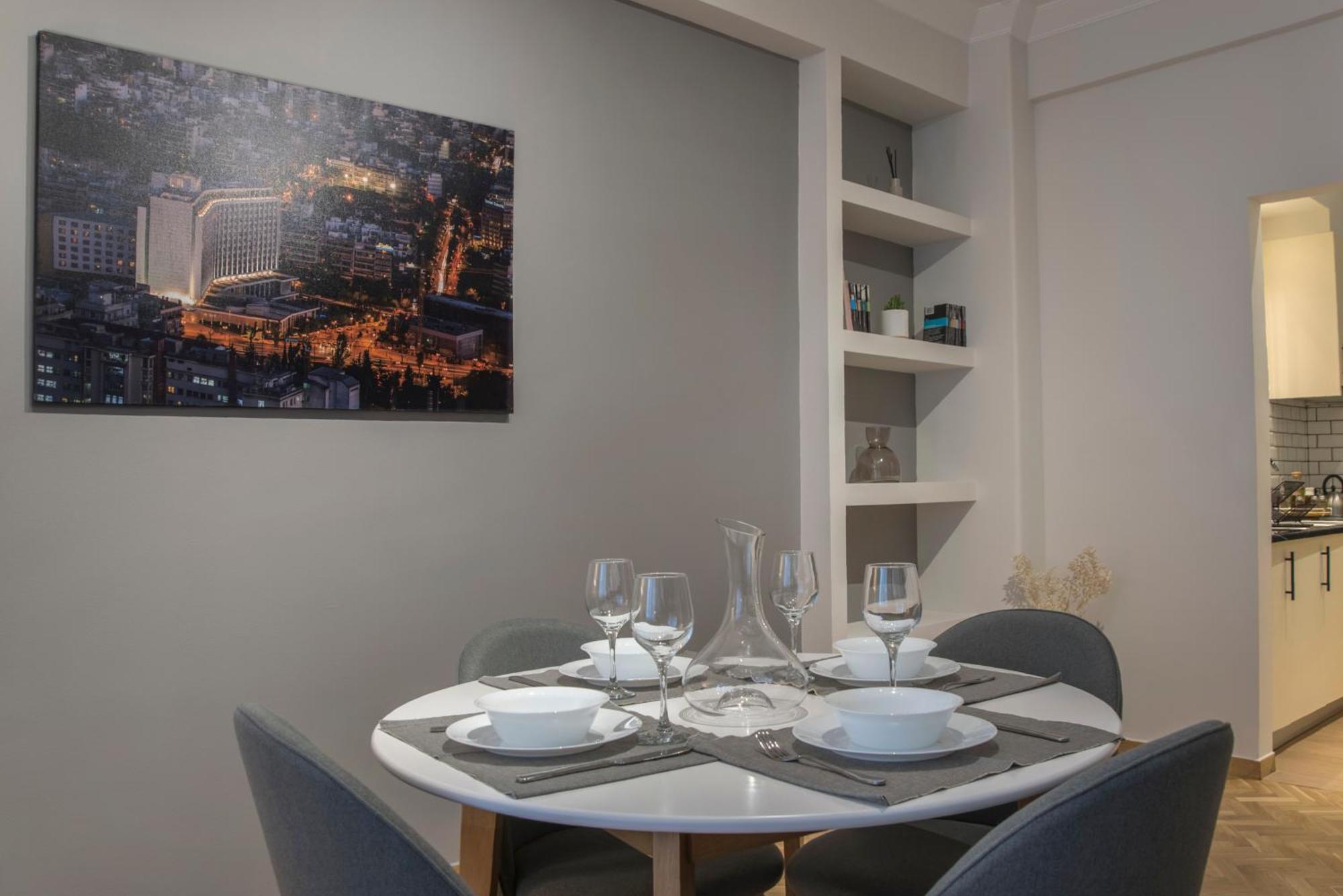 Modern Ilisian Apartment Atenas Exterior foto